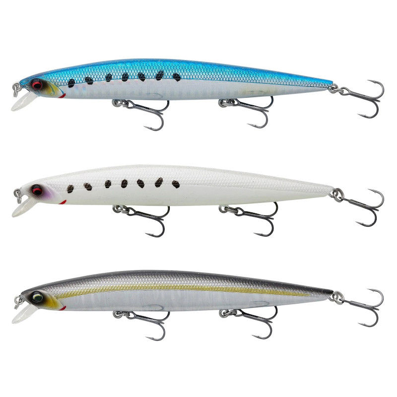 Savage Gear Sinking Sea Bass Minnow Lures 12cm - 14.5g